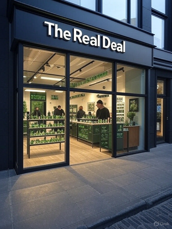 The Real Deal storefront